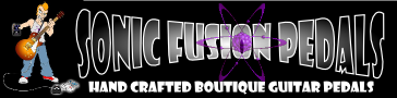 Advertisement for Sonic Fusion Boutique Pedals